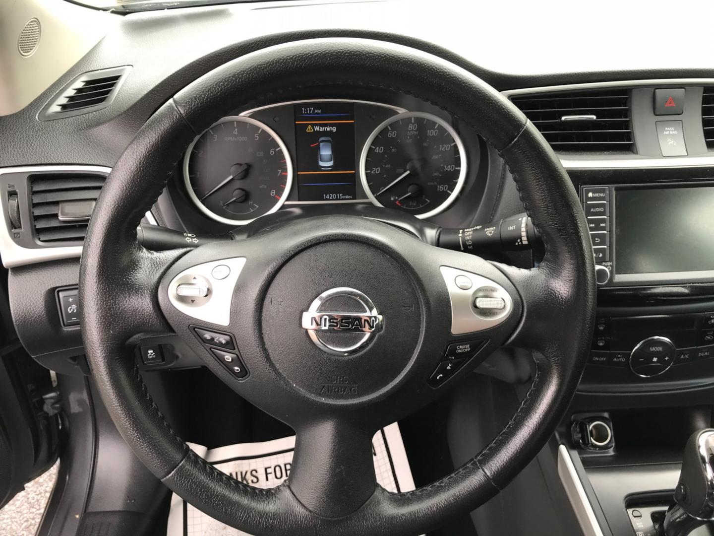 2019 Gray /Gray Nissan Sentra S (3N1AB7AP5KY) with an 1.8 V4 engine, Automatic transmission, located at 577 Chester Pike, Prospect Park, PA, 19076, (610) 237-1015, 39.886154, -75.302338 - Photo#8